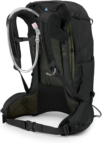 Miniatura 7 de Osprey Manta 24L Mochila de senderismo para hombre con depósito hidráulico, color negro
