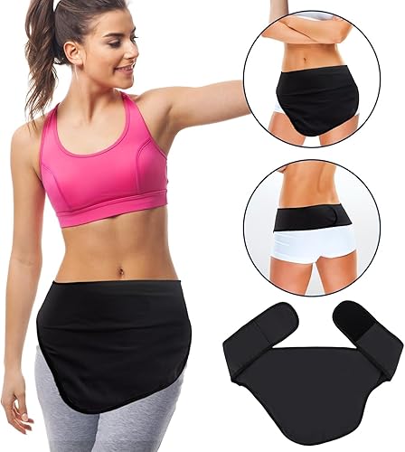 Miniatura 8 de Cinturón de apoyo para la ostomía para hombres y mujeres Envoltura discreta para abdomen Funda universal para bolsas de colostomía e ileostomía