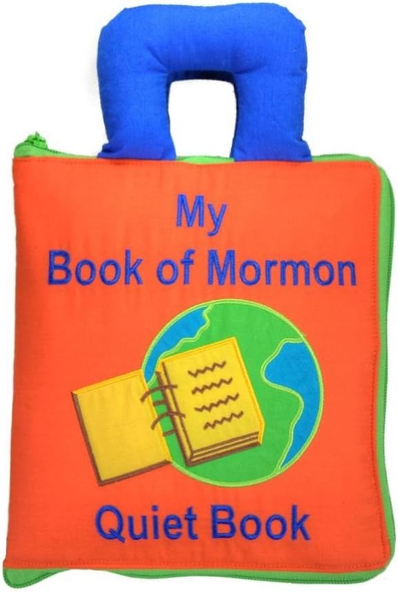 My Growing Season My Book of Mormon Quiet Busy Book Interactive LDS Faith Scripture Church of Jesus Christ Sacrament, Primary, Home Evening | Engaging Religious Busy Activity Cloth Toys