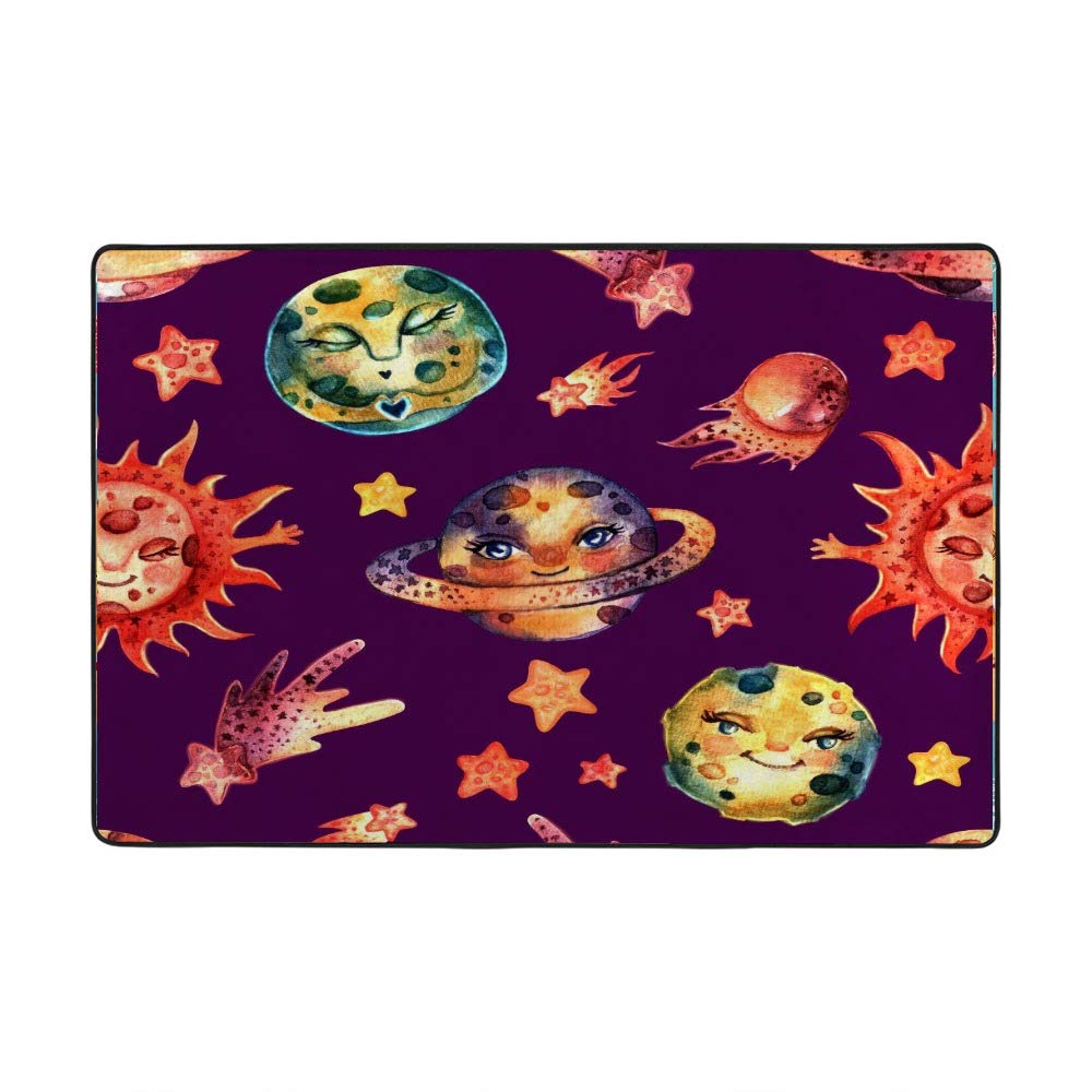 Tapis planètes en polyester de grande taille de marque CHEHONG