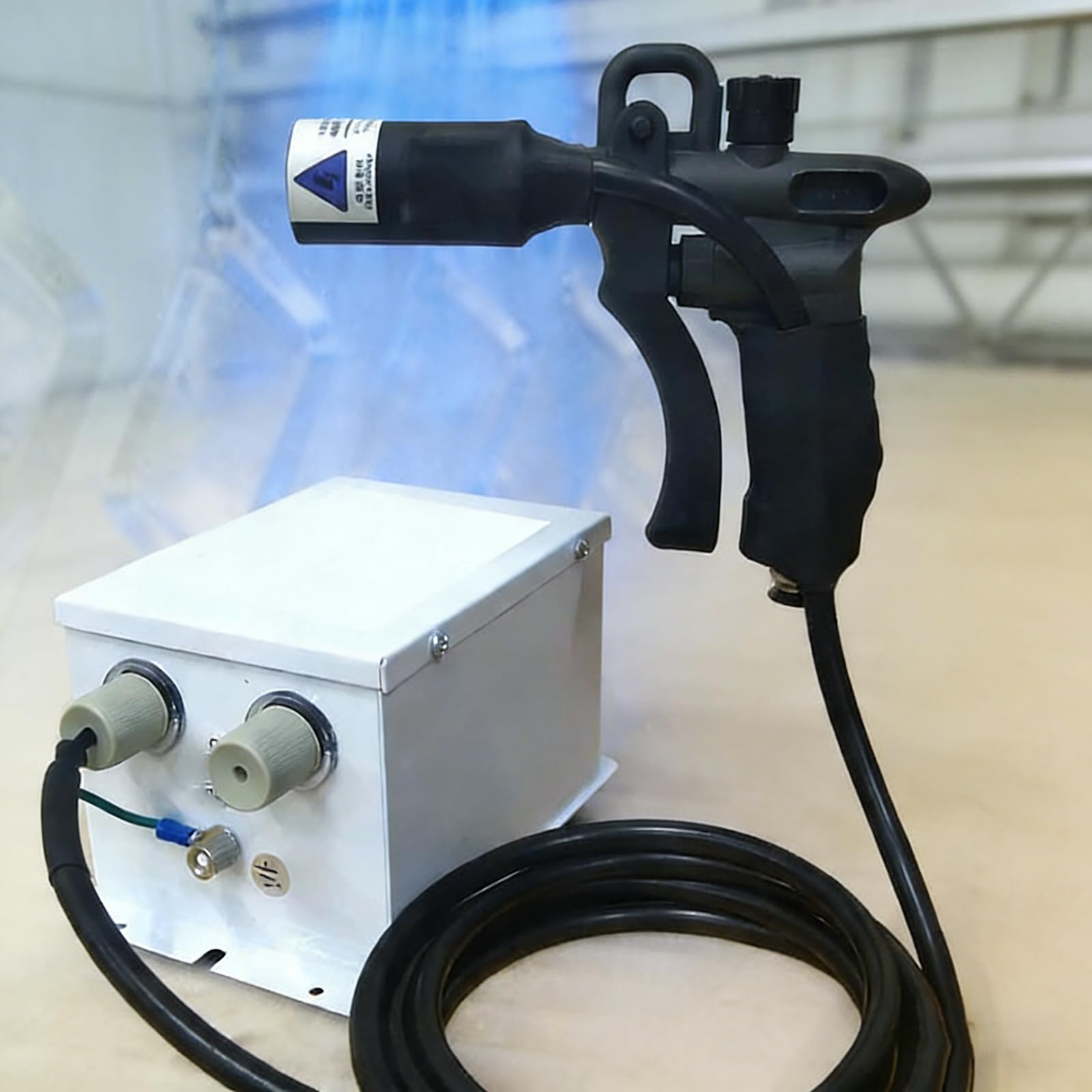 Pistola De Aire Ionizante Antiestática, Eliminador De Estática con Generador De Alto Voltaje De 4,6 KV, Protección contra Cortes De Energía, Presión De Aire Ajustable