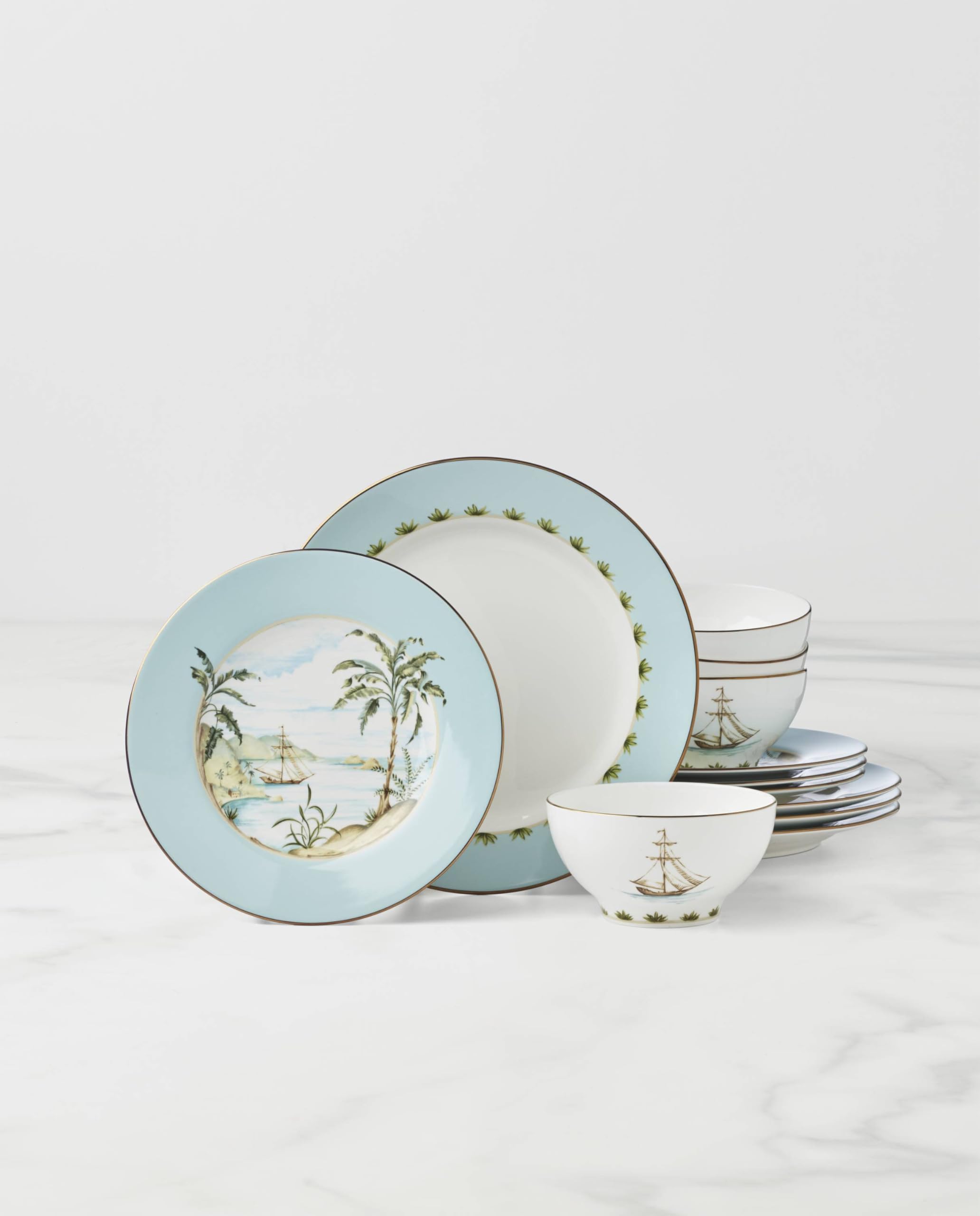 Amazon.com | Lenox 896694 British Colonial Tradewind 12-Piece