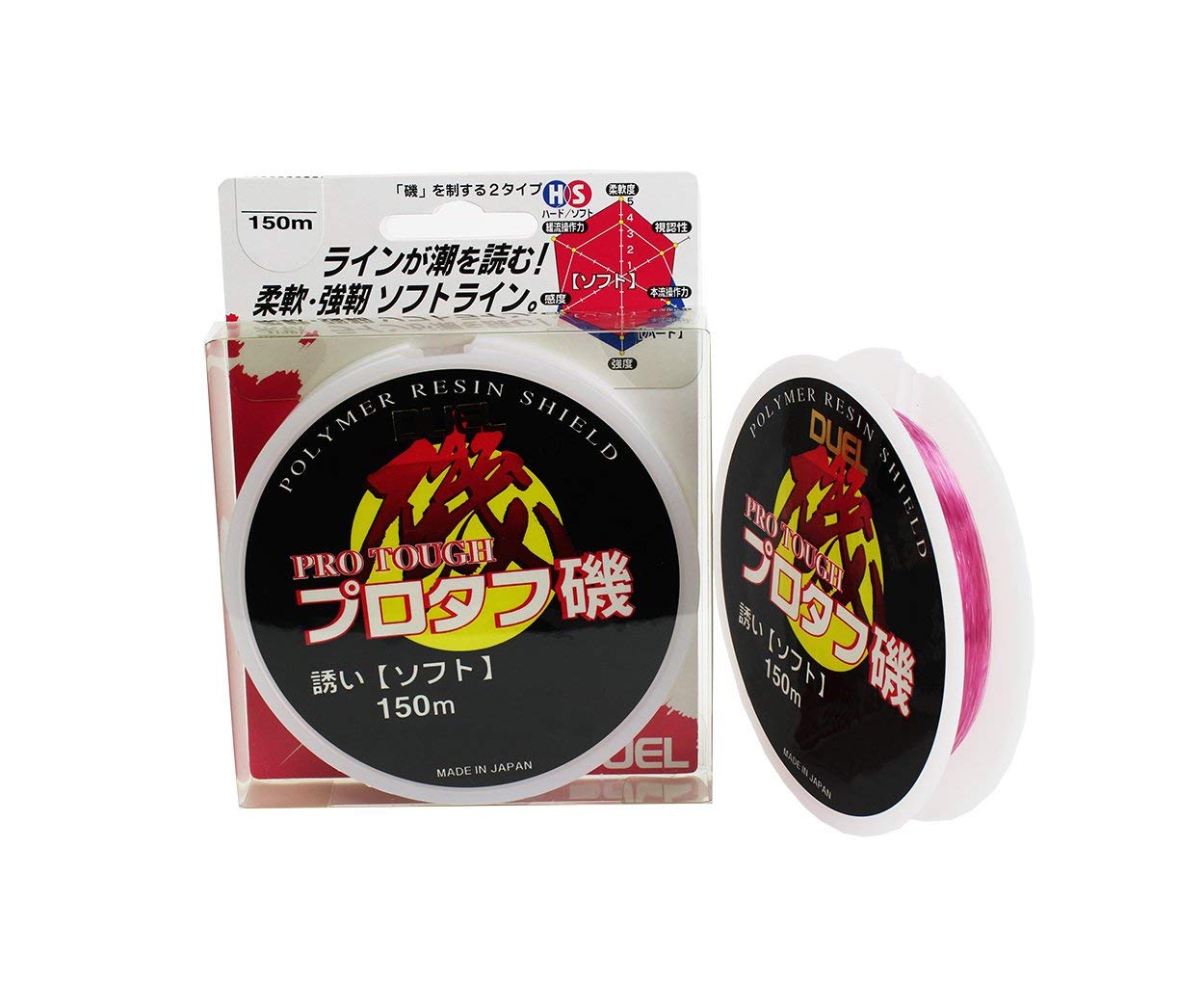 DUEL Yo-Zuri 025605 Pro Tough Polymer 0,369mm 150m Mi̇si̇na