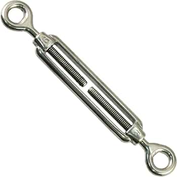 ステンレス 枠式ターンバックル(アイ＆アイ) SUS304 枠式ターン