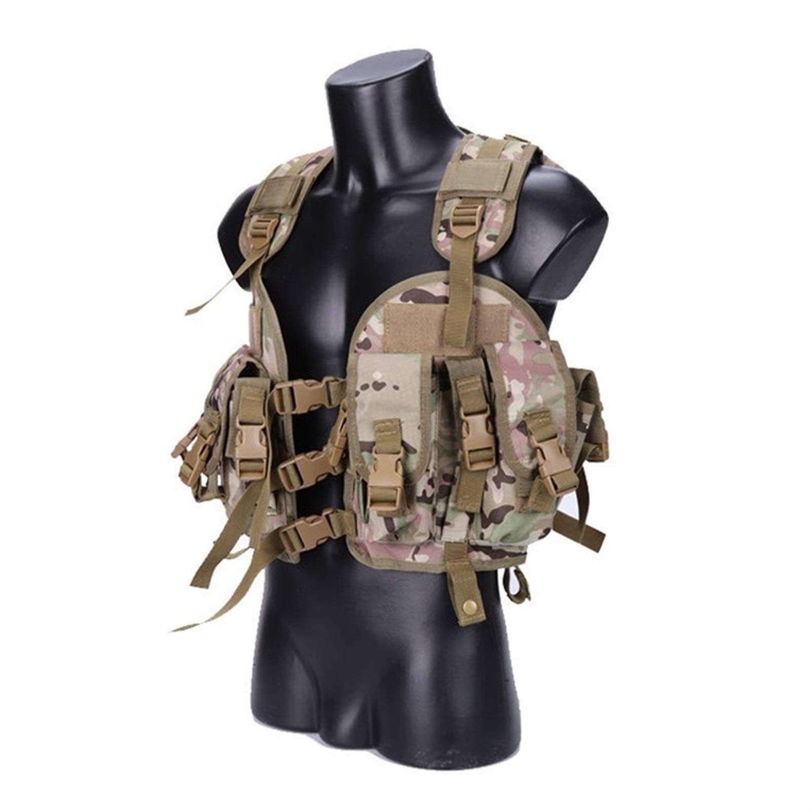 HXSZWJJ Chasse Corps Gilet Tactique Militaire Gilet Gilet Outdoor