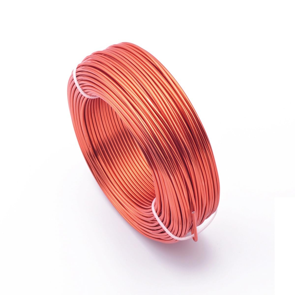 Drut miedziany Aluminiowy drut do koralików, 3 sztuki, wielokolorowy, średnica 2,0-3,0 mm, 500 g, wyrobu biżuterii DIY(12,2.0mm (1 Roll))