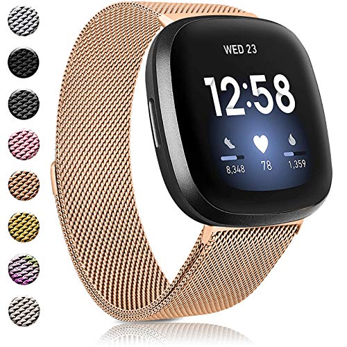 Amzpas Bands Compatible with Fitbit Versa 3 Fitbit...
