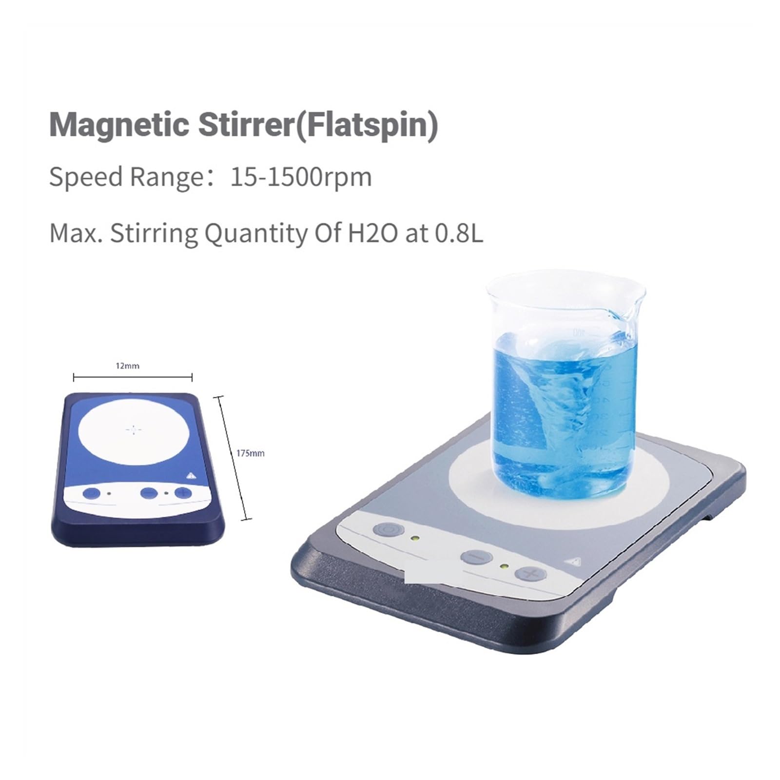 Mini mieszadło magnetyczne zakres prędkości 15-1500 obr./min mieszalnik laboratoryjny mieszadło sprzęt laboratoryjny