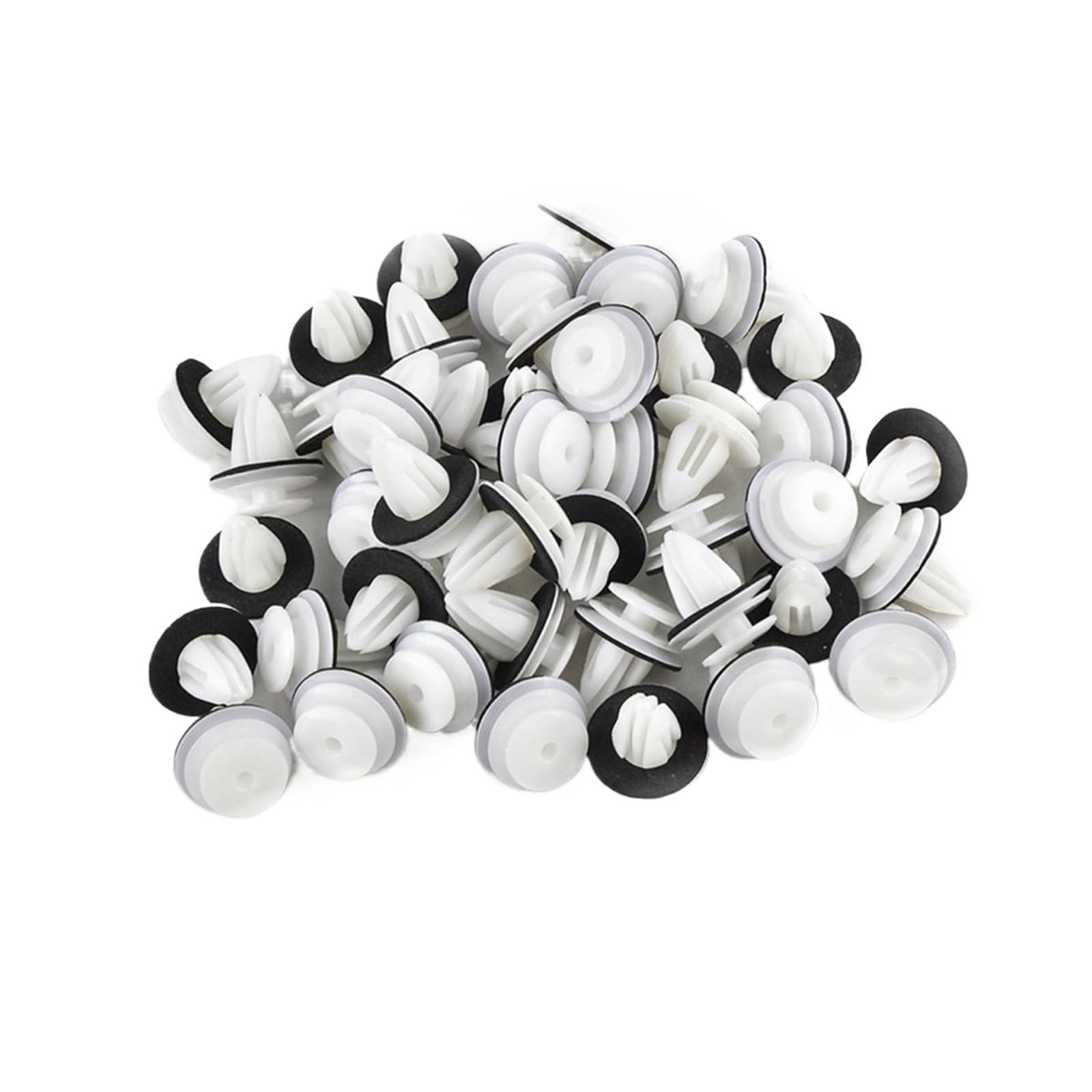 KXFVYNE 100Pcs Retaining Door Panel Clips Car Body Push Retainer Pin Bumper Interior Screw Rivet Accessories