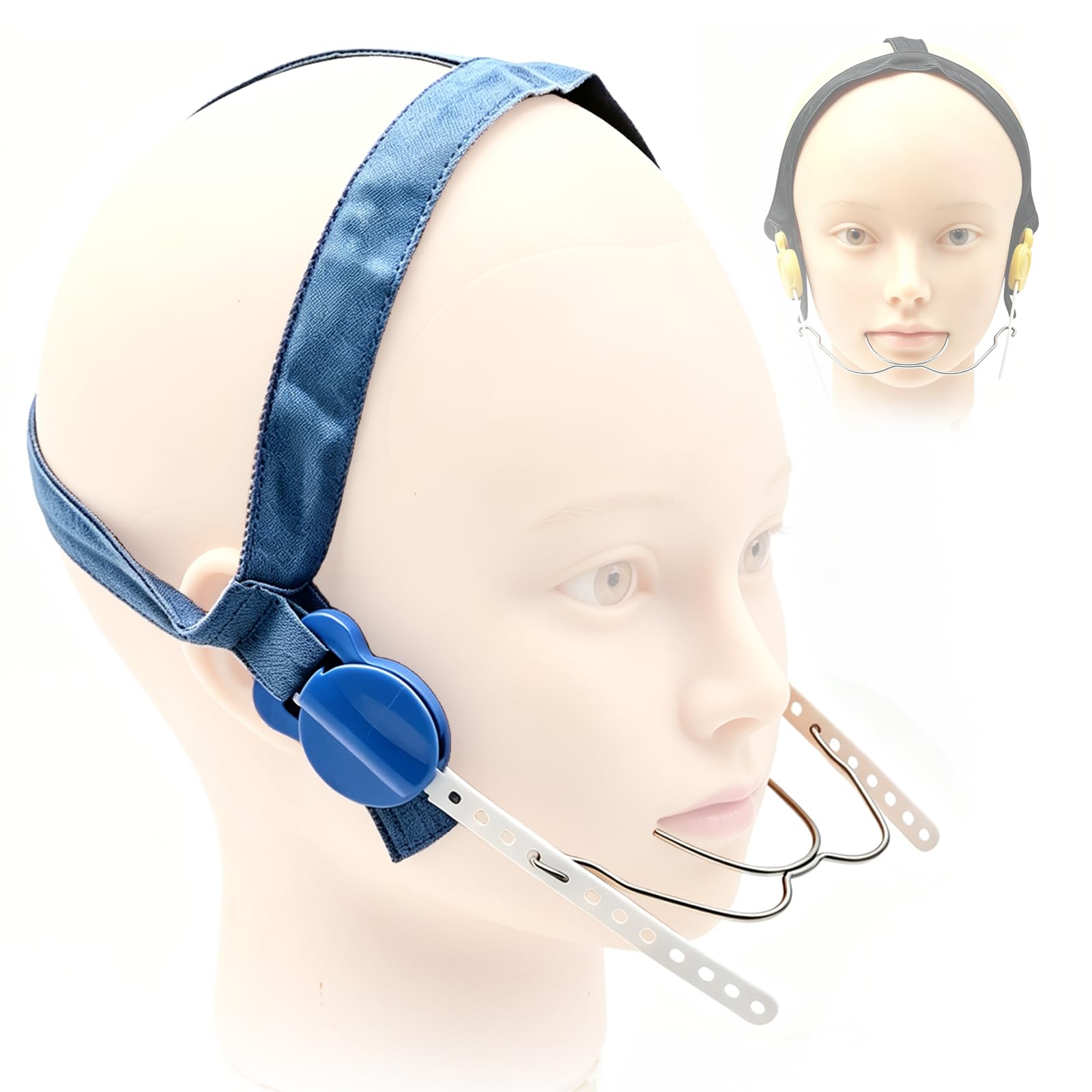 Appareil Orthodontique De Traction Extra-orale Avec Arc Externe - Dispositif De Traction Mandibulaire Pour Décubitus Latéral, Sans Déformation, Idéal Pour La Couverture Du Sol Et Le Soutien De La