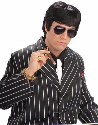 Forum Novelties - Peluca unisex para niños, Tony Montana, multicolor, talla única