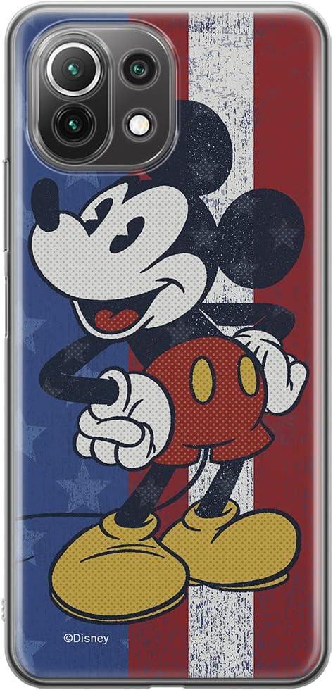 ERT GROUP Phone case for Xiaomi 11 LITE 4G/5G, case Original and Officially Licensed by Disney, Minnie 010 Design, optimally Fitted, TPU Back
