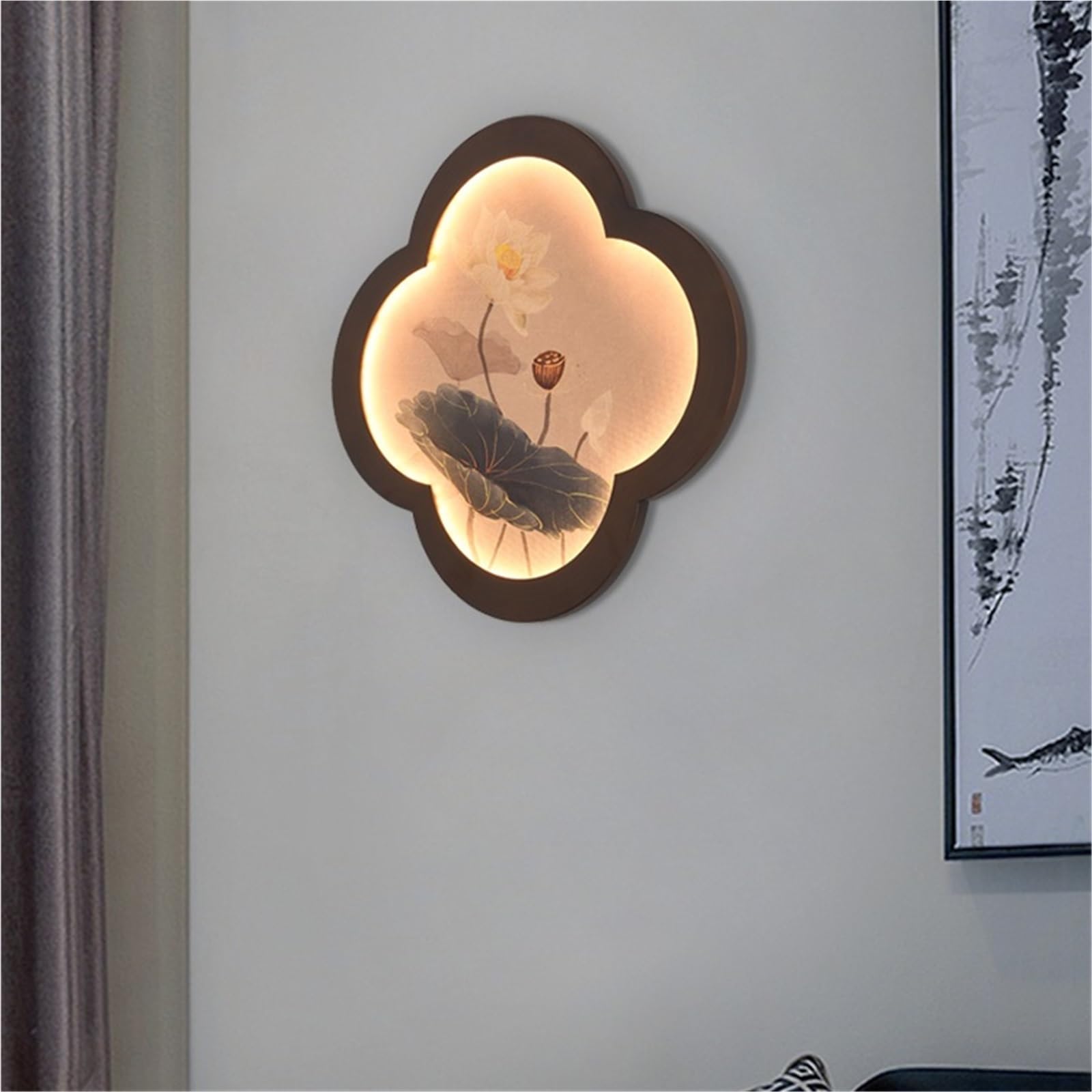 Wnętrze Sconces Retro Wejście Korytarz Lampa Sztuka Malarstwo Dekoracyjne Kinkiety