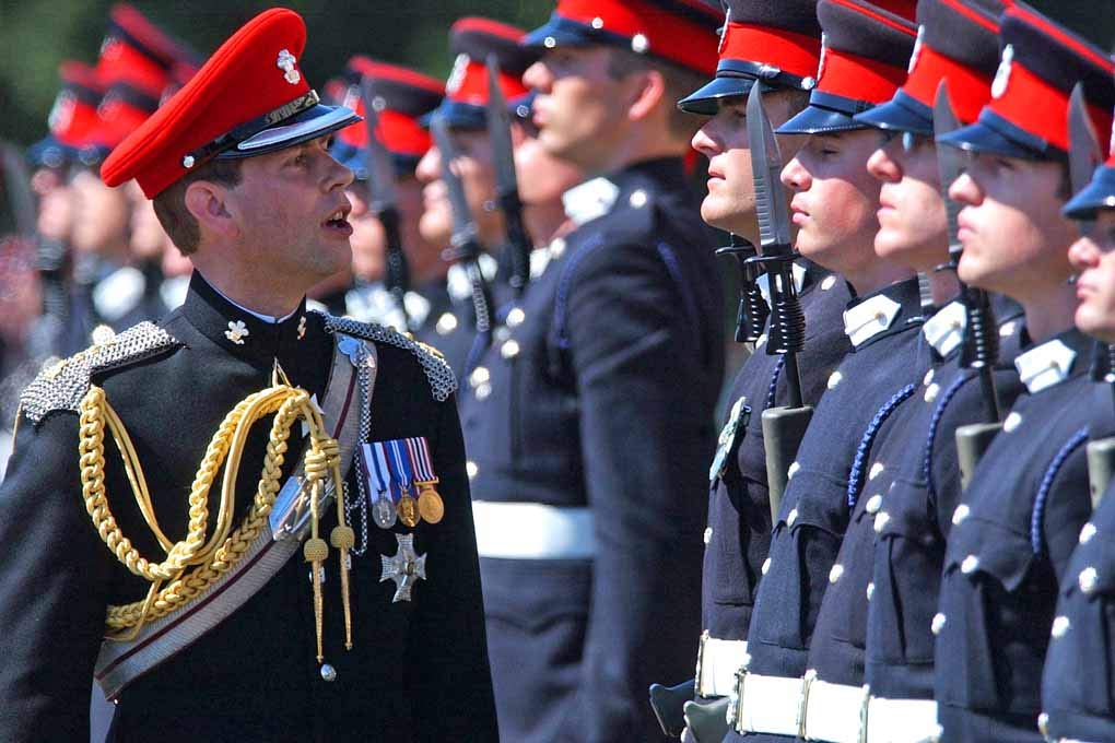 Photographie de Sandhurst du Prince Edward le cadeau idéal pour passionné d'histoire du Royaume-Uni