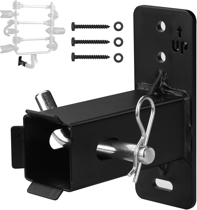 QBA 2inch Hitch Wall Mount, Wall Mount Heavy Duty Bicycle