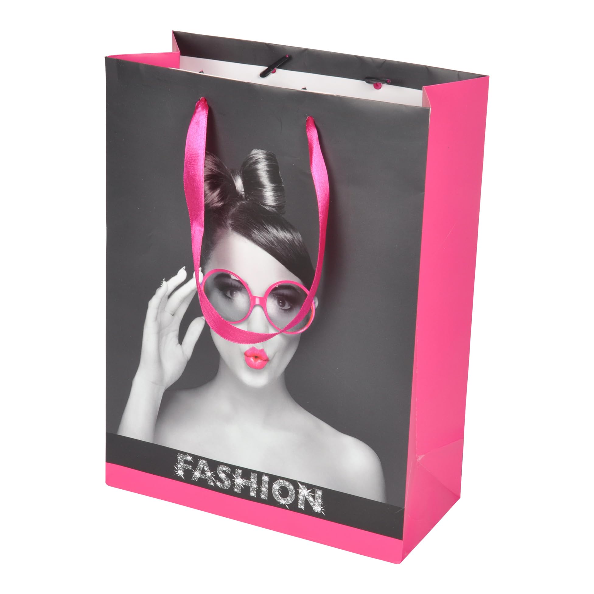 Homéa, Fashion Paper Gift Bag with Bow Handle Height 42cm