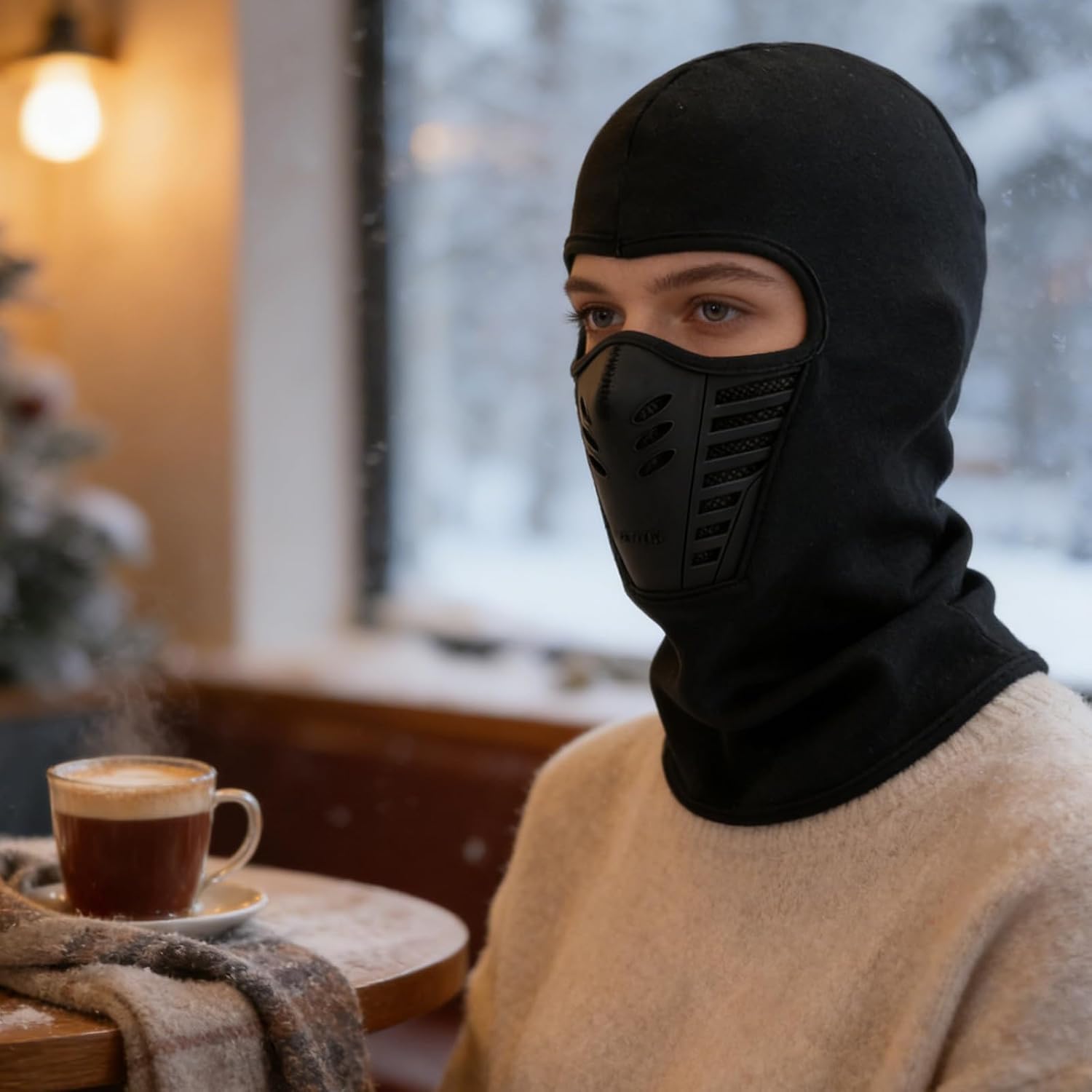 Windproof Breathable Headwear for Skiing Cycling Extreme Cold Winter Warmth