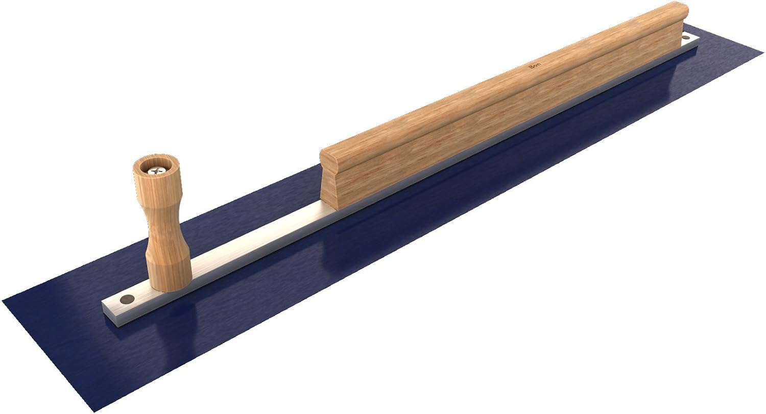 Bon Tool 83-158 30-Inch Square End Blue Steel Stucco Darby