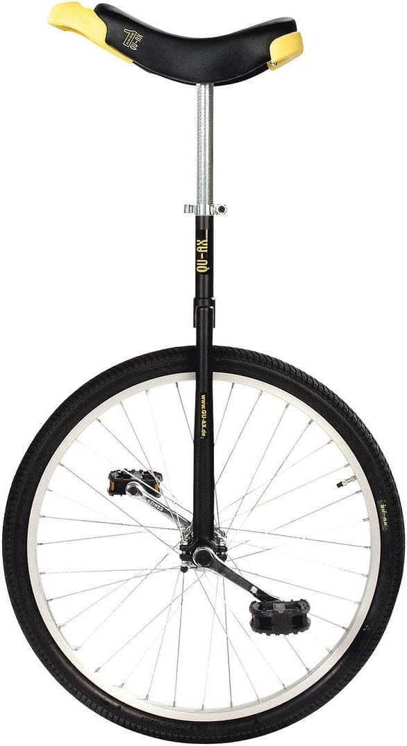 QU-AXLuxus Unicycle 507 mm (24 ") Black unused, Clear