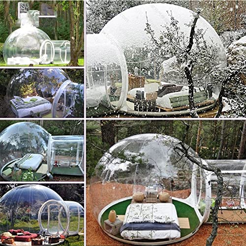 Carpa inflable tipo burbuja transparente para camping miniatura 2