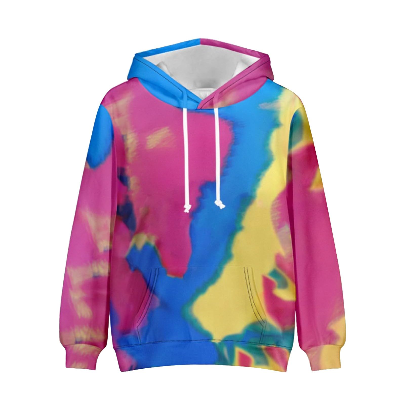 GenerischHoodie Men's 3D Print Pullover with Hood, Sweatshirt Regular Fit Hoodie Baggy Hoody with Bum Pocket Hoodie Elastiscer Sweater Leisure Sweat Jacket Coloured