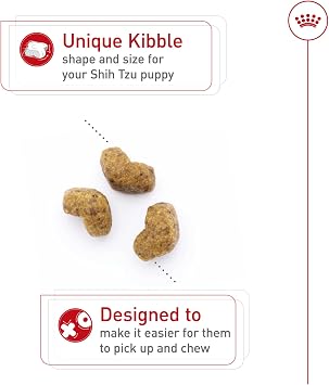 ROYAL CANIN Shih Tzu Puppy Dry Dog Food, 2.5 lb Bag | Immune System Support, Skin & Coat Support, For Shih Tzu Puppies 8 Weeks to 10 Months, Specialized Kibble for Short Muzzle
