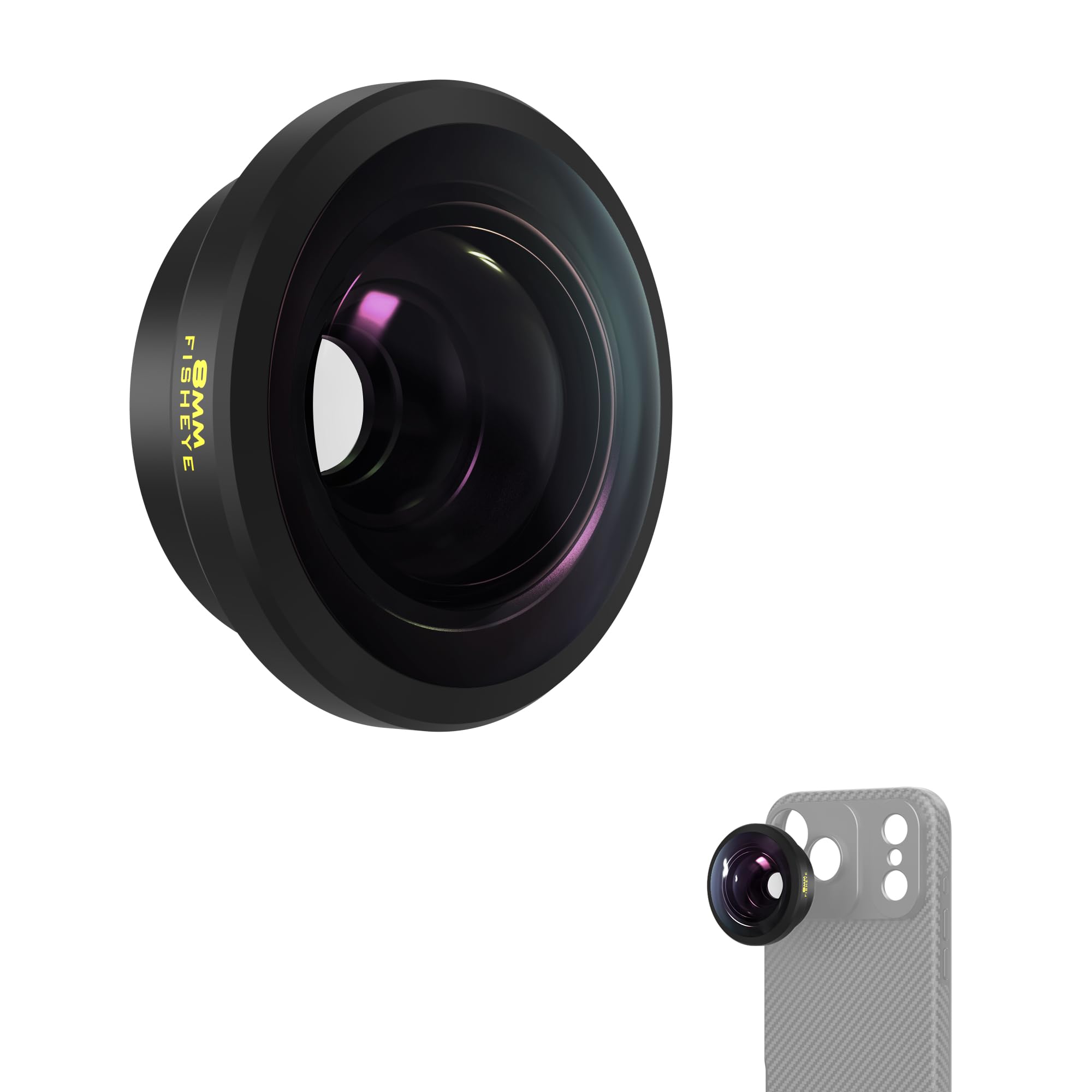 Amazon.co.jp: Freewell 8mm 魚眼レンズ iPhone & Samsung用 – 220°超