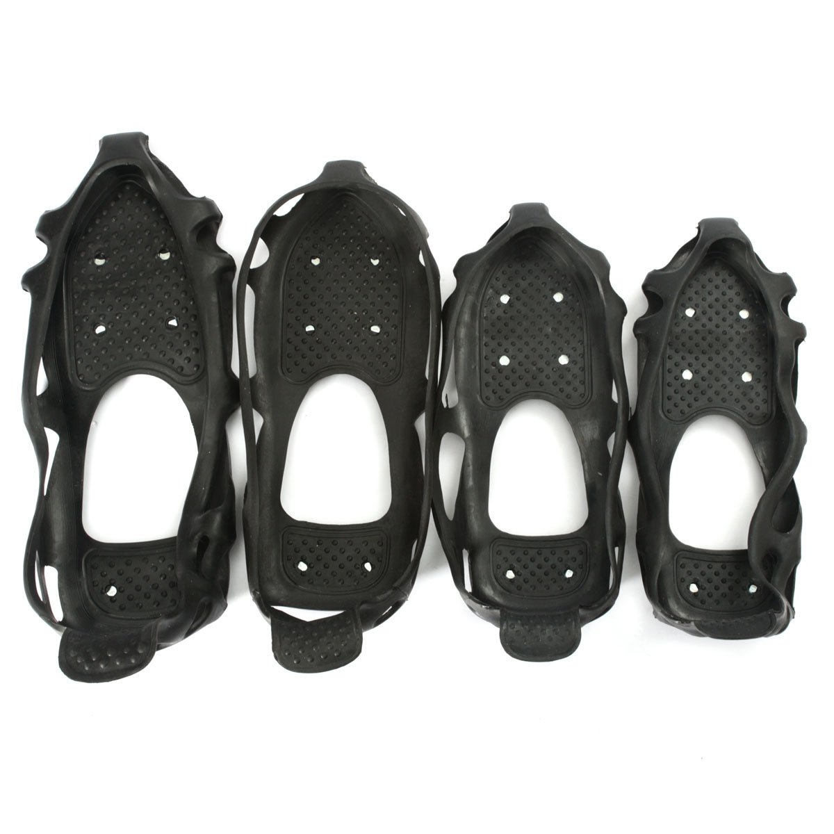 YONGYAO 24 Spikes Anti-Rutsch-Stollen Schnee EIS Schlamm Steigeisen Überschuhe Stiefel Schuh Gripper S-XL