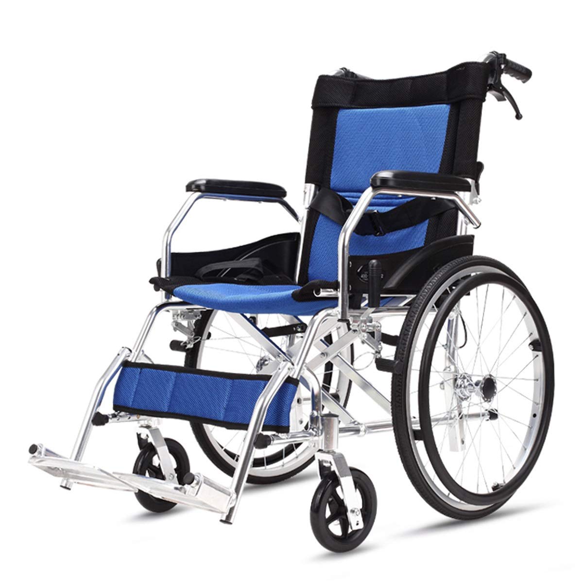 Buy Ultra Lightweight Aluminum Alloy Wheelchair, Foldable Self