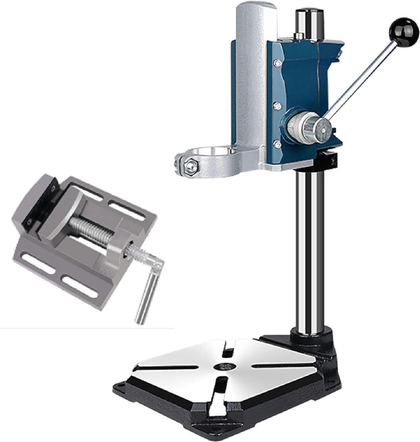 Support De Perceuse à Main Réglable En Alliage D'Aluminium - Fixation 360° Pour Atelier