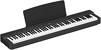 Yamaha P225B 88-Key Digital Piano - Weighted Keys, Portable, Grand CFX Piano Sound, Built-in Speakers, Black