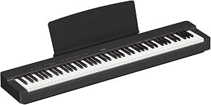 Yamaha P225B, 88-Key Weighted Action Digital Piano with Power Supply and Sustain Pedal, Black