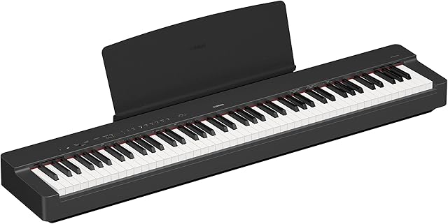 Yamaha P Series P-225 Keyboard, Czarny, 88 Klawiszy