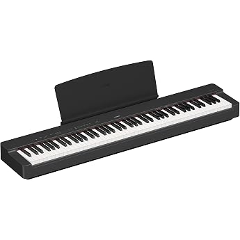 Yamaha P-225 Black Digital Piano - Lightweight and Portable Digital Piano with the Graded Hammer Compact Keyboard with 88 Wei