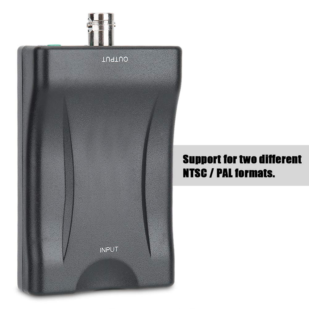 Adattatore da HDMI a BNC, Supporto Formati PAL NTSC, Adattatore Video da HDMI a BNA, con Uscita da 3,5 Mm, per TV, DVD