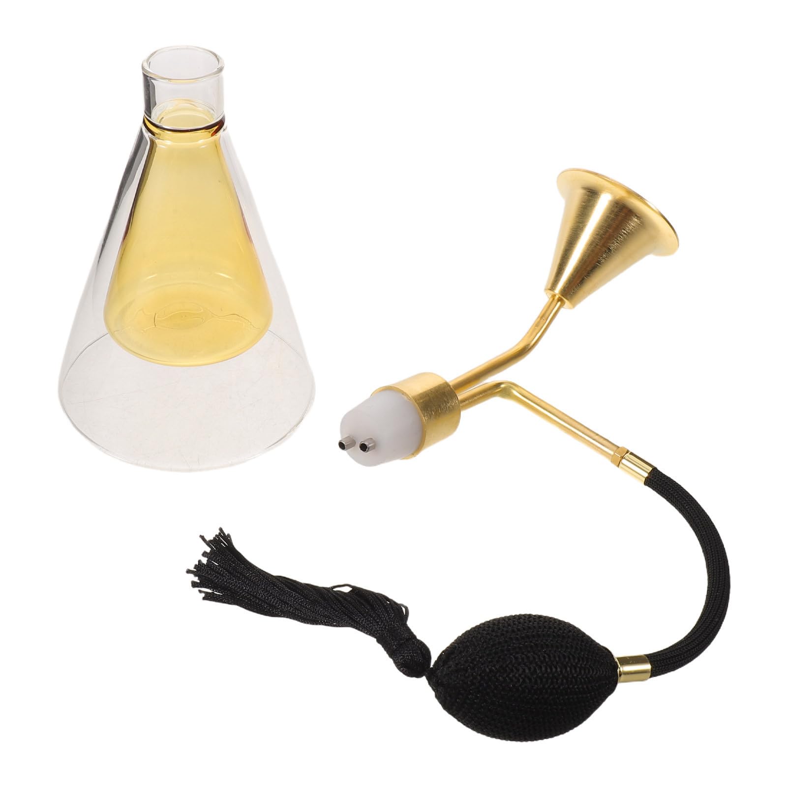 Alipis Diffusore di Aromi in Vetro Oro Elegante per Confronto Profumi e Spazio Aromatico Multistrato per Ambienti Spa e Uso Domestico