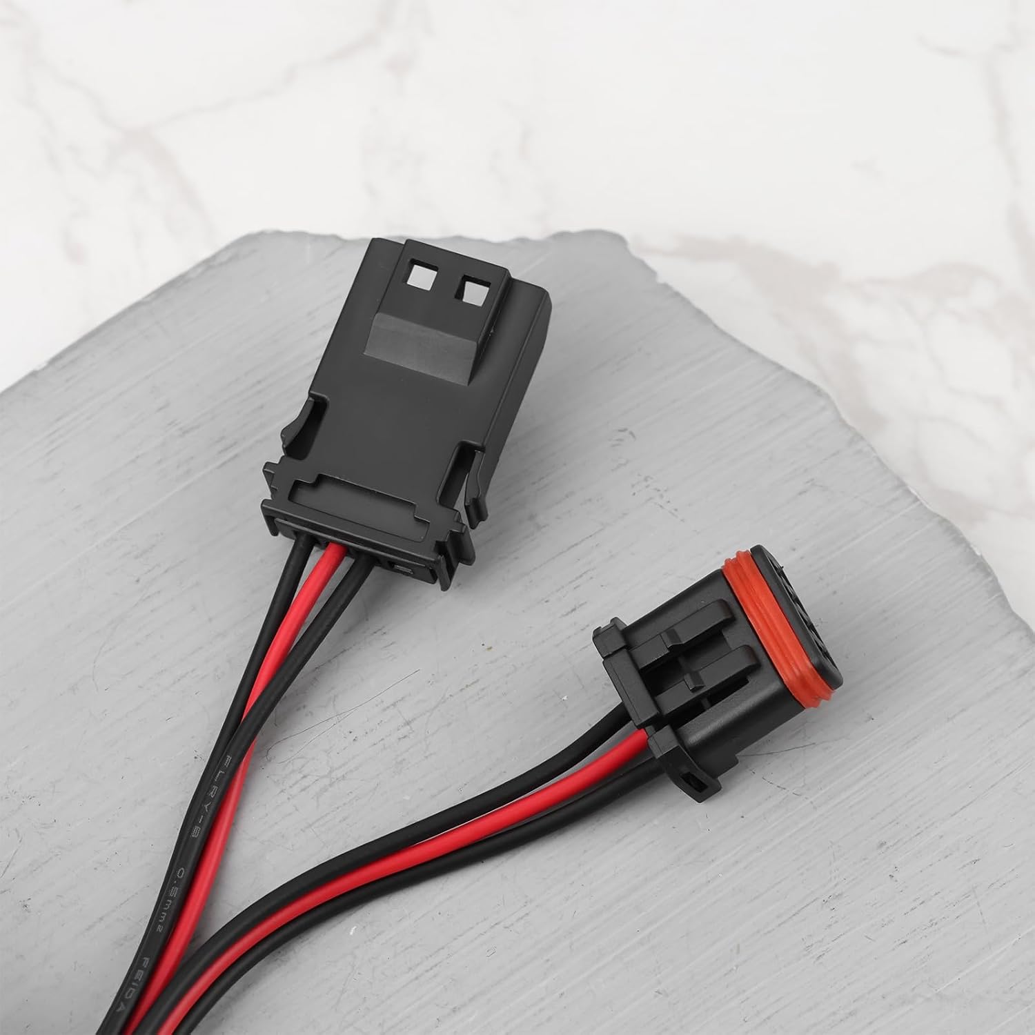 ECSiNG Turn Signal Extension Harness 15 Inch Pair Compatible with Har-Ley Sportster XL 883 1200 2018-2025 Plug and Play
