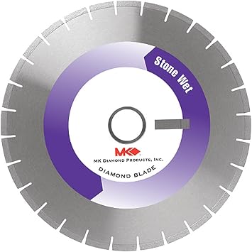 MK Diamond 135673 Wet Cutting Segmented Rim MK-62M Blade, 16"
