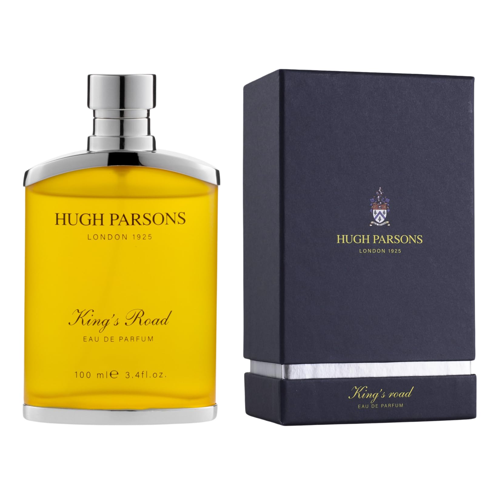 Eau de Parfum Spray for Men | Men's Perfume Gifts Long Lasting Fragrance Masculine EDP | Fresh Scent Pour Homme Notes of Bergamot, Lavender, Magnolia, Musk, Patchouli 3.4oz (King's Road)
