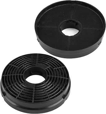 AURACASA Filtro Cappa Cucina 40x80 cm – Filtro per Cappa Cucina Universale Ritagliabile, Filtri Cappa Cucina Antigrasso Lavabile a Mano – 2 Pezzi Nero