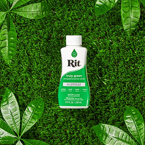 Image of Rit DYE Liquid GRN, 8 Fl Oz, Truly Green