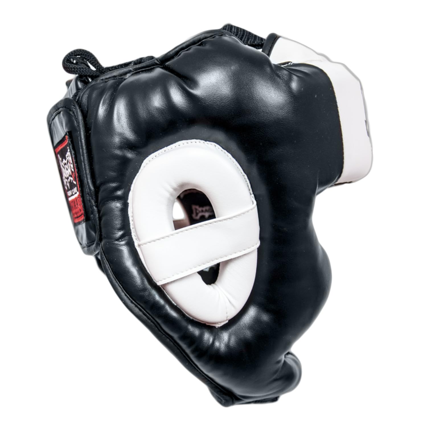 Dragon do 11745-P Kopfschutz mit Wangenschutz – Professioneller Sparring Helm für Kickboxen, Muay Thai & MMA – Verstellbarer Boxhelm, Stoßdämpfend & rutschfest – Schwarz (S, M, L, XL)