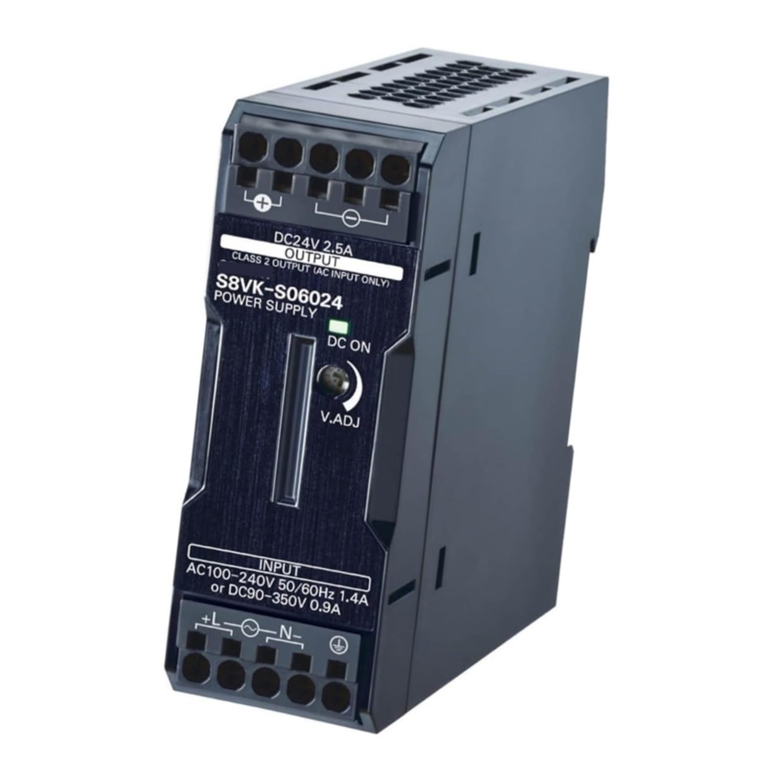 Alimentation à découpage S8VK-S06024 pour rail DIN de tableau électrique