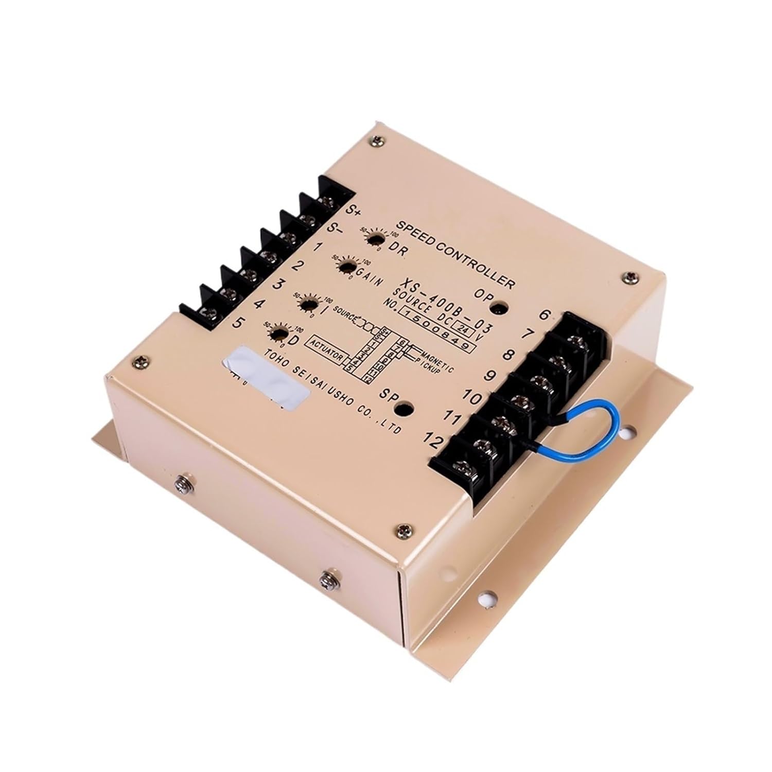 Generator Speed Controller XS-400B-03 Speed Control Board Electronic Governor Generator Set Speed Control