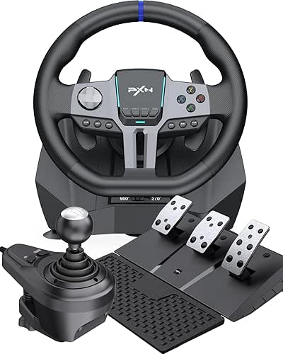 PXN V9 Gen2 Volante para Juegos - 270° & 900°,