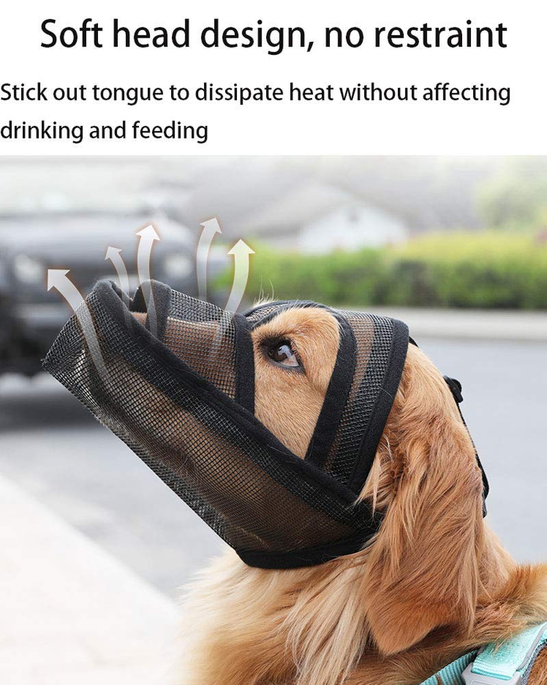 Bozal para perro – Protector bucal protector y portátil para entrenamiento y uso veterinario