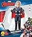 Avengers - Disfraz de Thor Deluxe para niño, 5-6 años (Rubie's 610736-M)