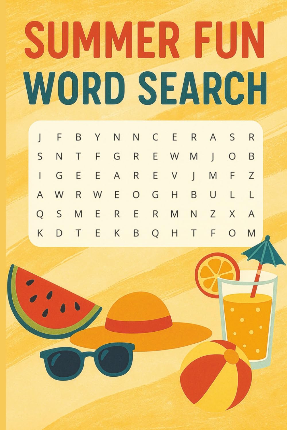 Summer Fun Word Search: Summer Fun Word Search : Perfect Beach & Vacation Puzzle Book — 55 Relaxing Summer Word Searches for Adults