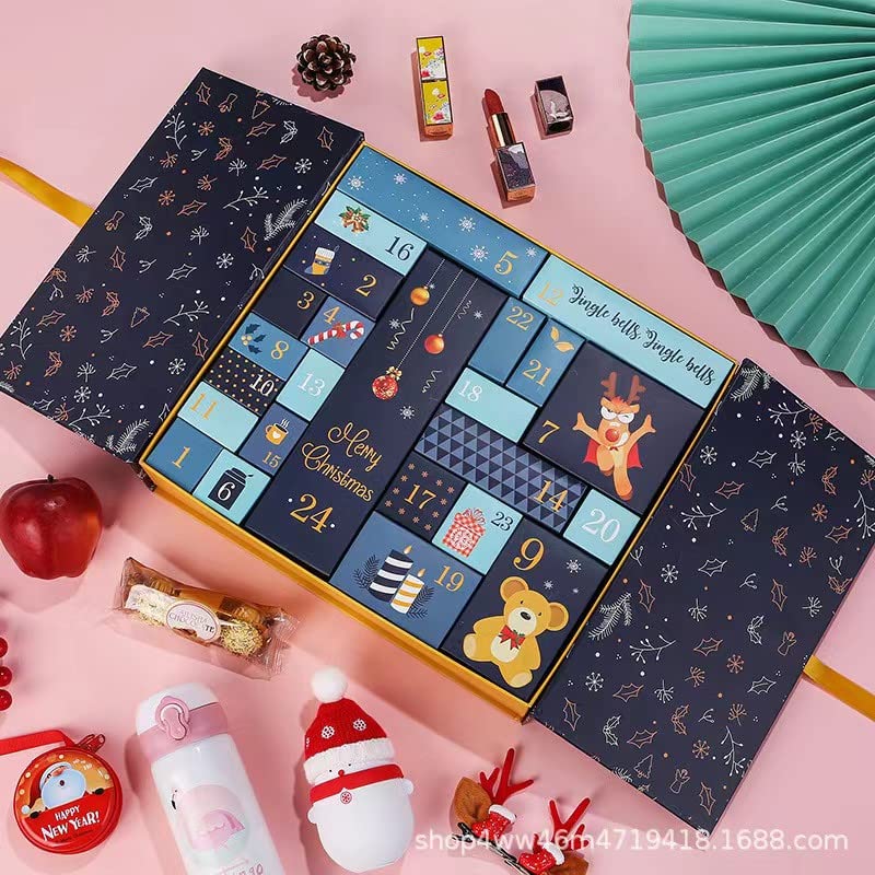 Make-up-Adventskalender 2022 – 24 Überraschungen Mit Lippenstift, Lidschatten & Kosmetik, Geschenk Für Frauen & Teens
