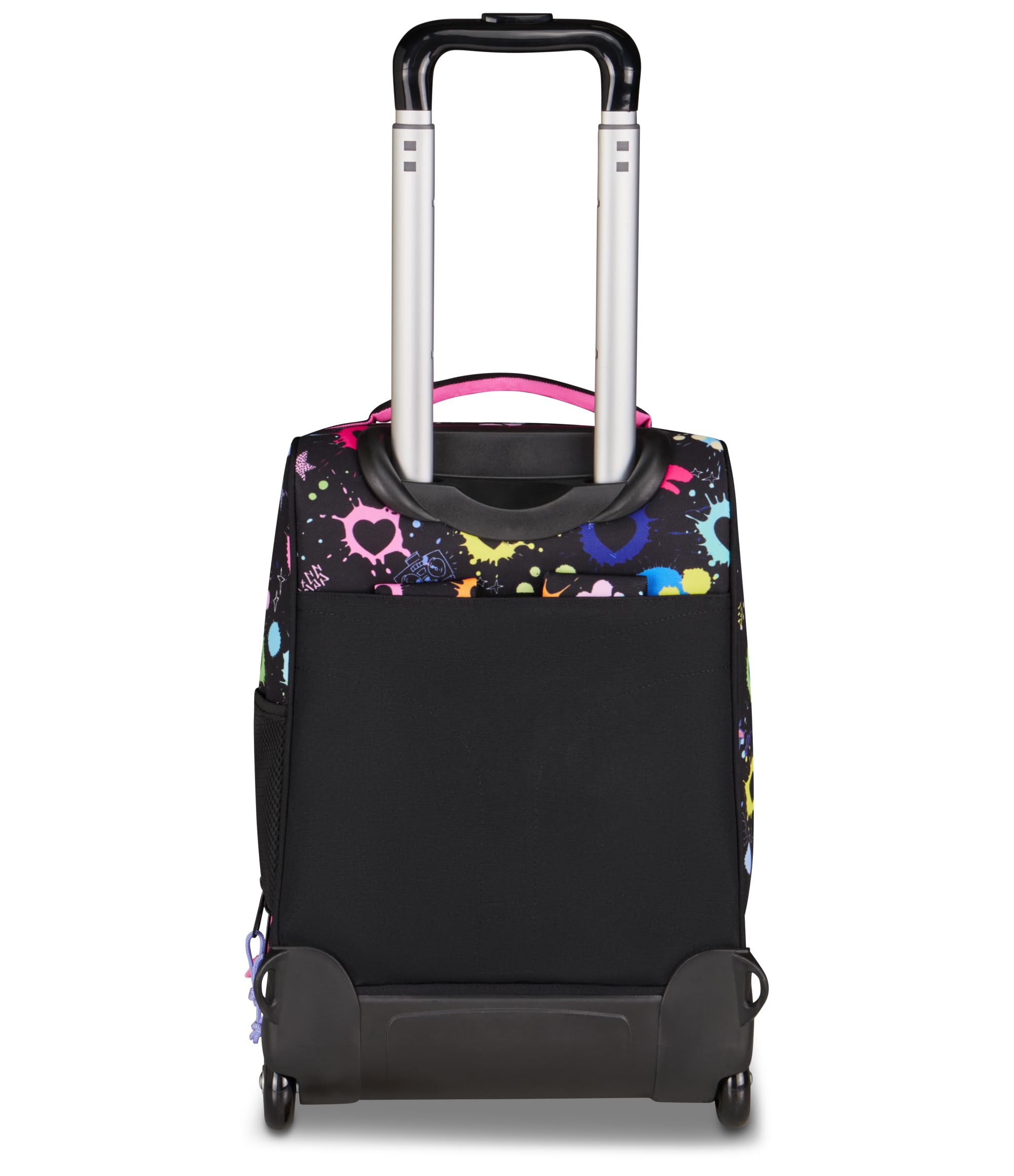 Mitama Zaino Trolley M-Power MusicLove, Spallacci a scomparsa, Bambini e Bambine, Tasca Porta Borraccia, Doppio uso, Maxi Capienza, nero